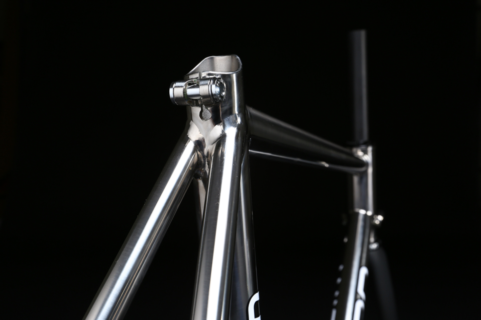 mirror polished titanium bicycle campagnolo clamp