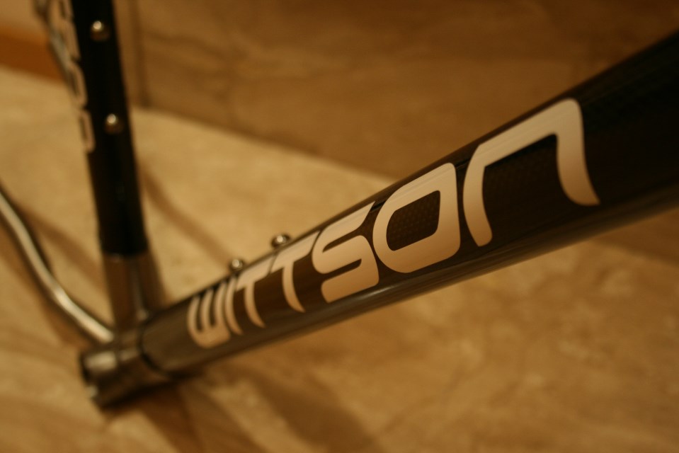 made in Italy DEDACCIAI carbon conical downtube