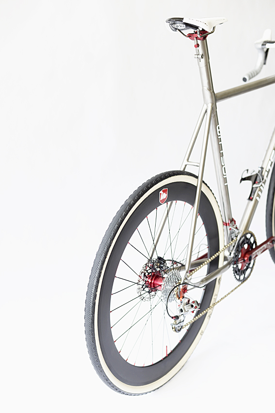 Titanium Cyclocross Bicycle Enve Chris King Cinelli Ram 2 Fizik Arione A-Dugast Pipisquallo Rotor